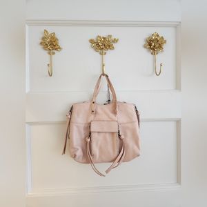 KOOBA Mini Everette Cross Body Baby Pink Leather